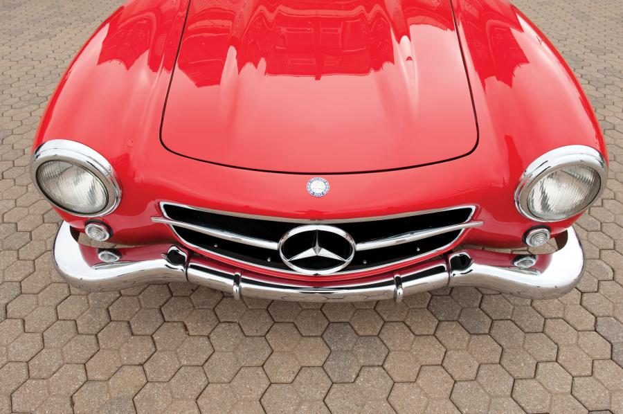 Детали экстерьера Mercedes-Benz 300 SL 1955 года  (фото 117 из 233)